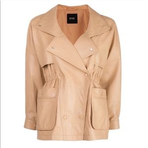 LTH JKT leather jacket batwing parka SO CHIC